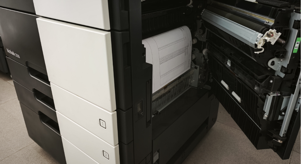 如何查看柯美复印机的卡纸历史